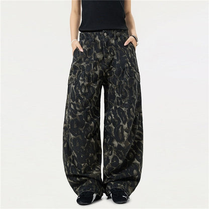 Loose Wide Leg Cargo Pants