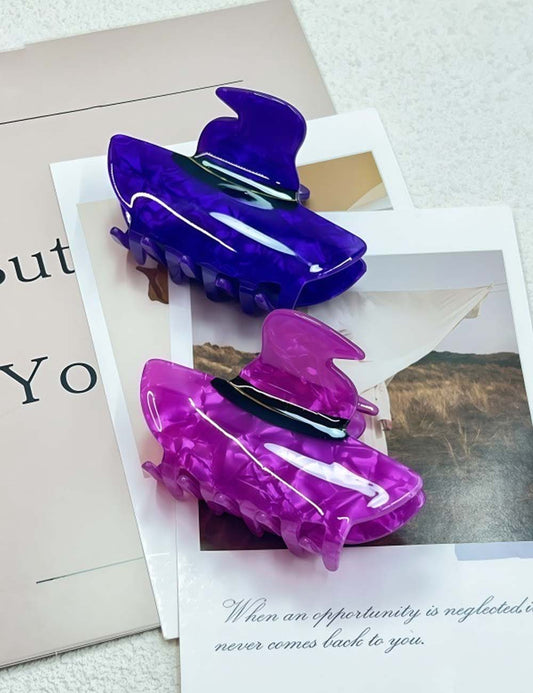 Halloween Cartoon Witch Hat Hair Claw Clip