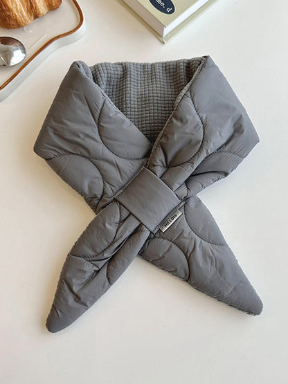 Keep Warm Solid Color Velvet Scarf