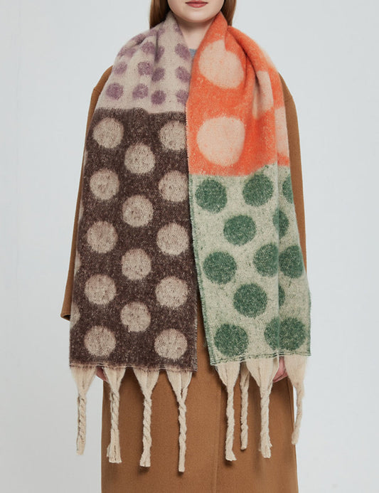 Contrast Color Point Tassel