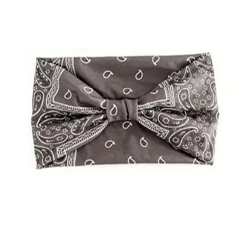 Printed Knot Elastic Headband