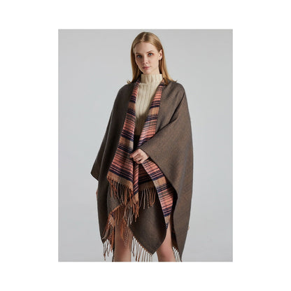 Original Plaid Thicken Shawl Scarf