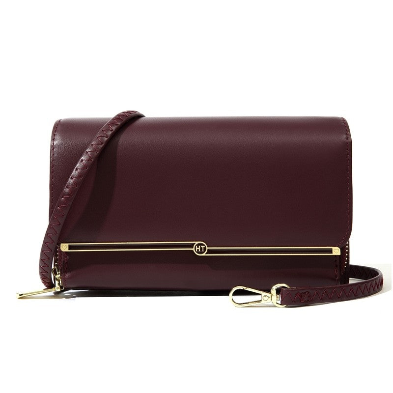 Solid Color Simple One Shoulder Crossbody Bag