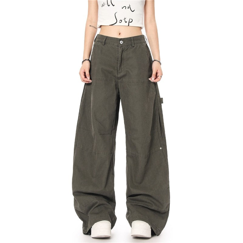 Loose Wide Leg Straight Casual Pants