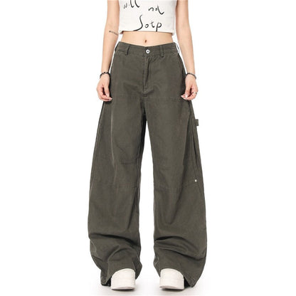 Loose Wide Leg Straight Casual Pants