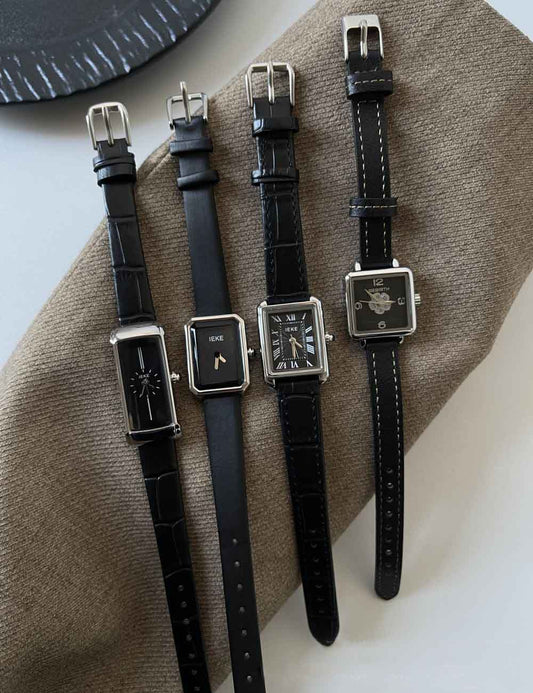 Minimalist Square Roman Dial Quartz Watch