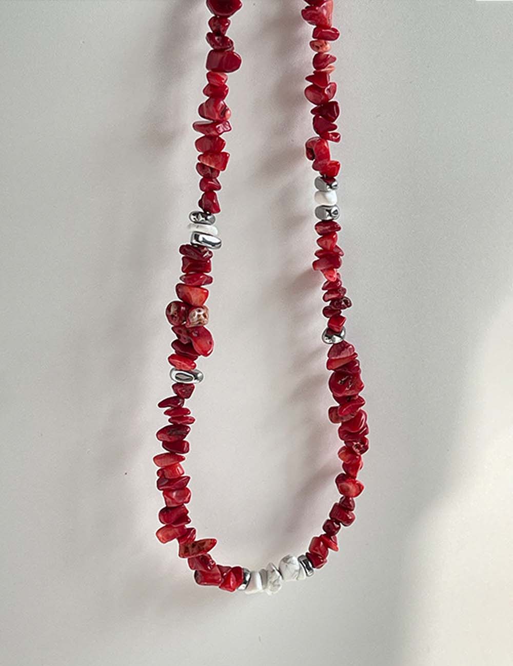 Irregular Natural Stone Handmade Choker Necklace