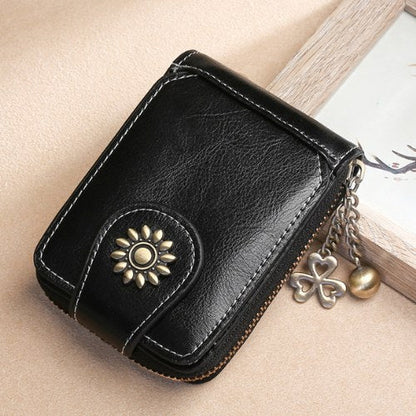 Vintage Mini Leather Card Cases Wallets
