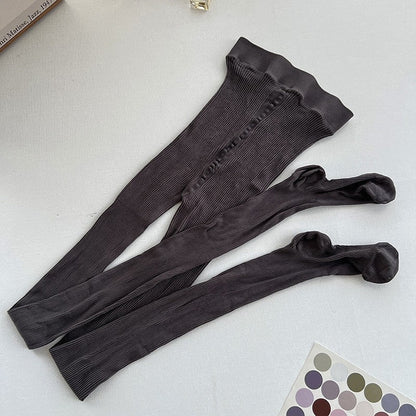 Simple Solid Color Thin Leggings