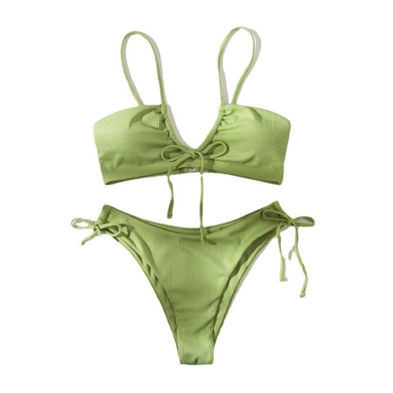 Women's Halter Tie Bikini Swimsuit