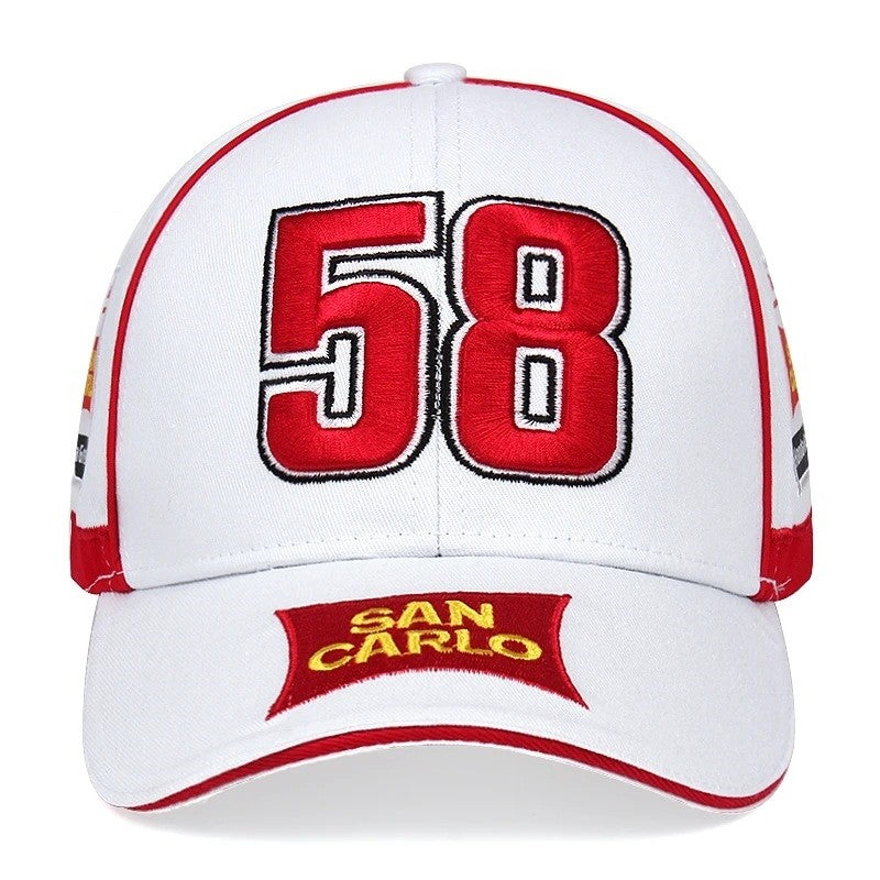 Racing Themed Baseball Cap Basic Style