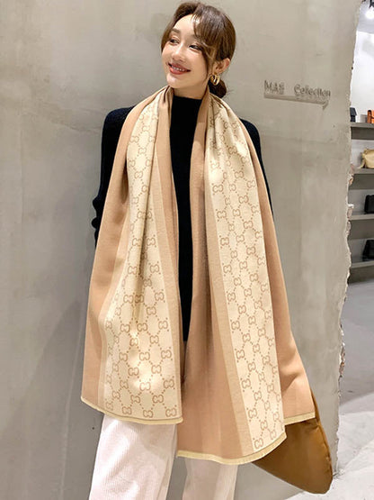 Stylish Split-Joint Warm Shawl&Scarf