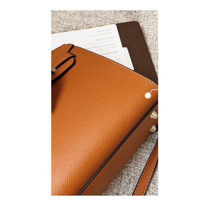 Muticolor Single-Shoulder Crossbody Square Kelly Bag