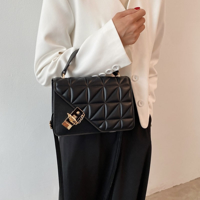 Fashion Recreational Simple Quadrate  Crossbody Bag