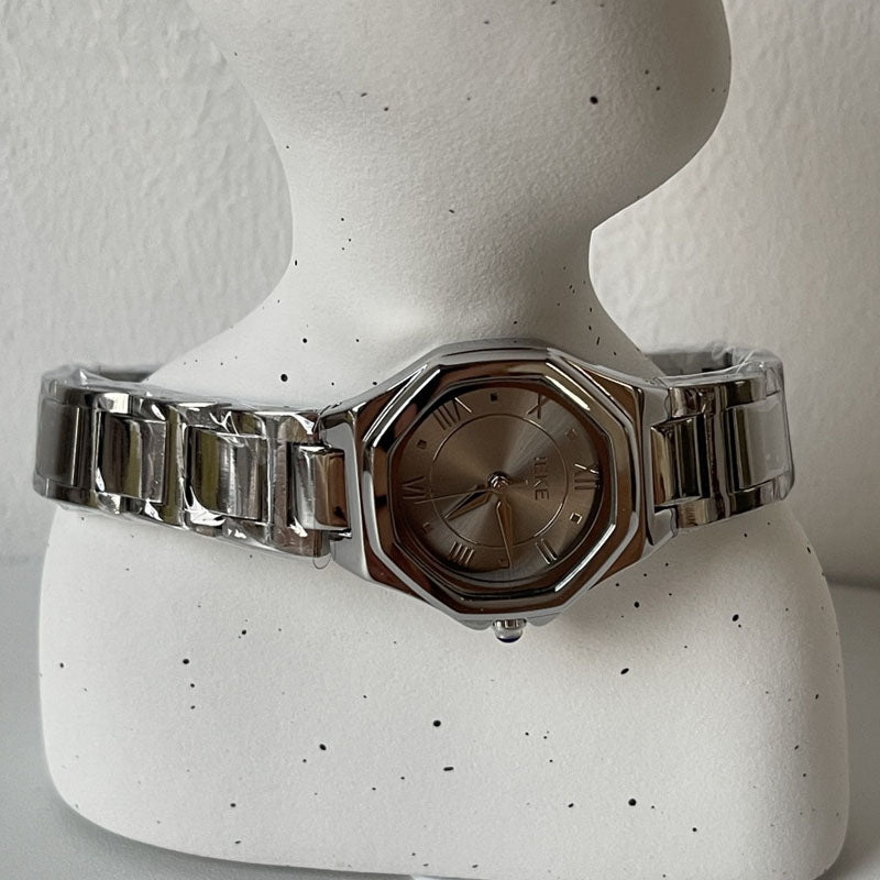 Chic Business Polygon Dial Geometric Quartz Watch