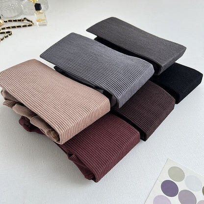 Simple Solid Color Thin Leggings