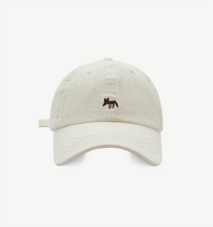 Cute Fox Embroidered Baseball Caps