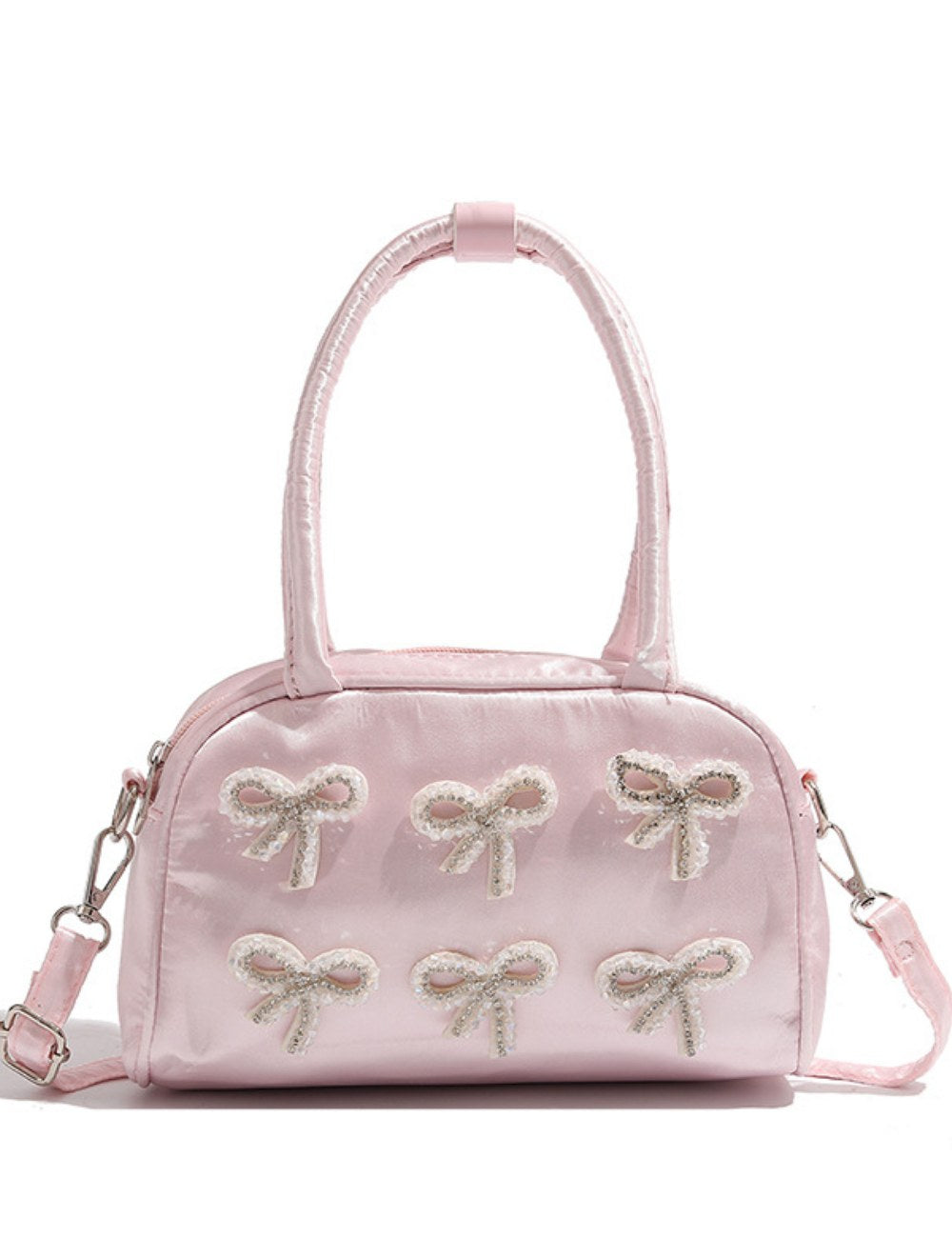 Cute Bow Rhinestone Shoulder Bag
