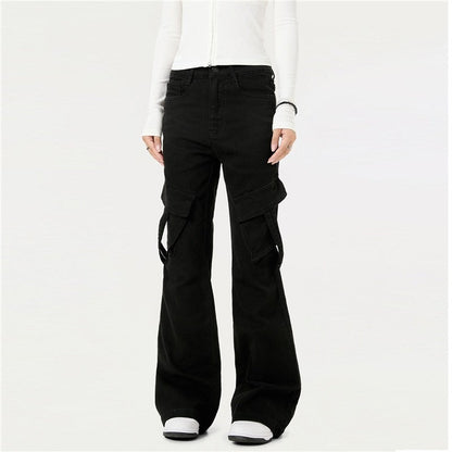 Dark Vintage Micro Baggy Cargo Pants