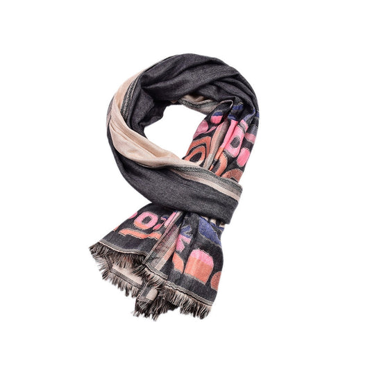 Men's Flannel Graphic Scarfs
