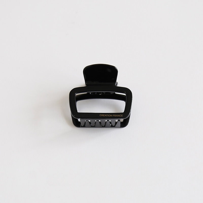 Minimalist Acetate Square Medium Hair Clip