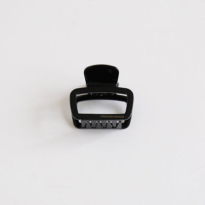 Minimalist Acetate Square Medium Hair Clip