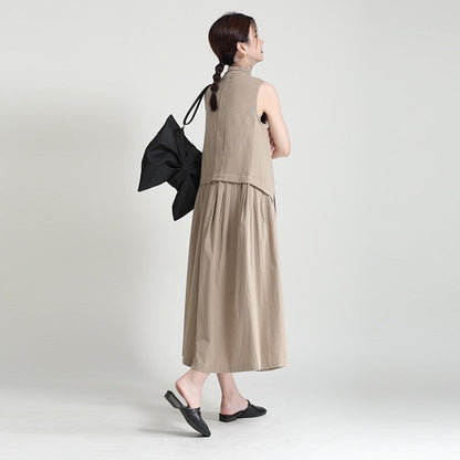 Long Sleeveless Dress