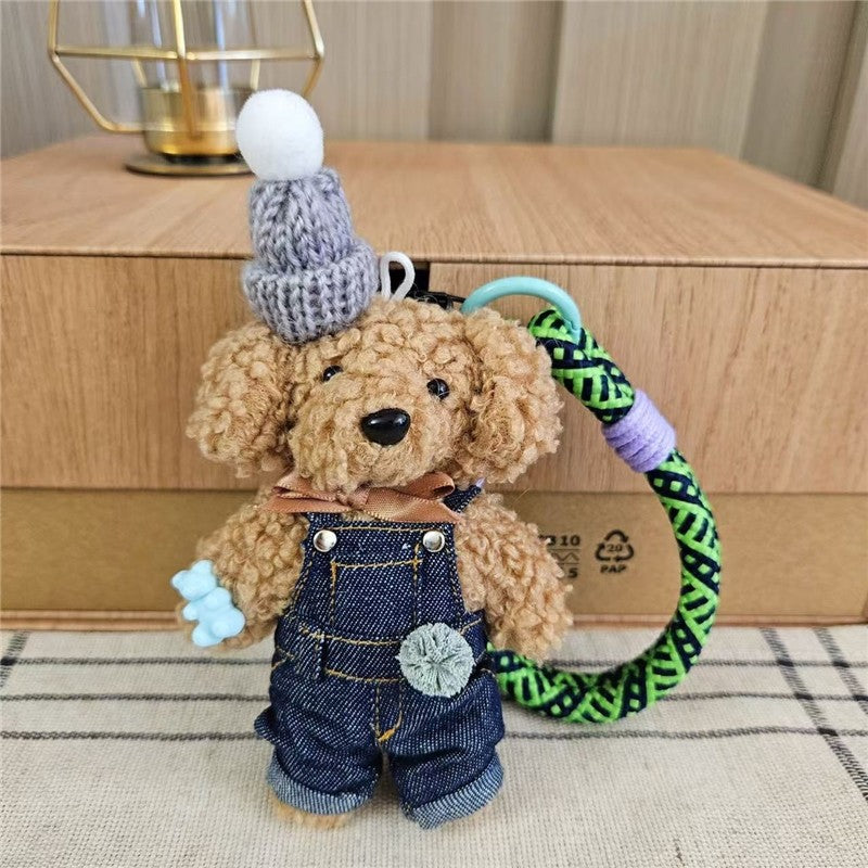 Cute Plush Bear Keychain