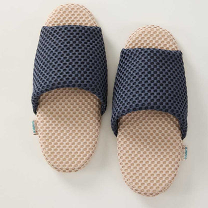 Simple Soft Mesh Breathable Home Slippers