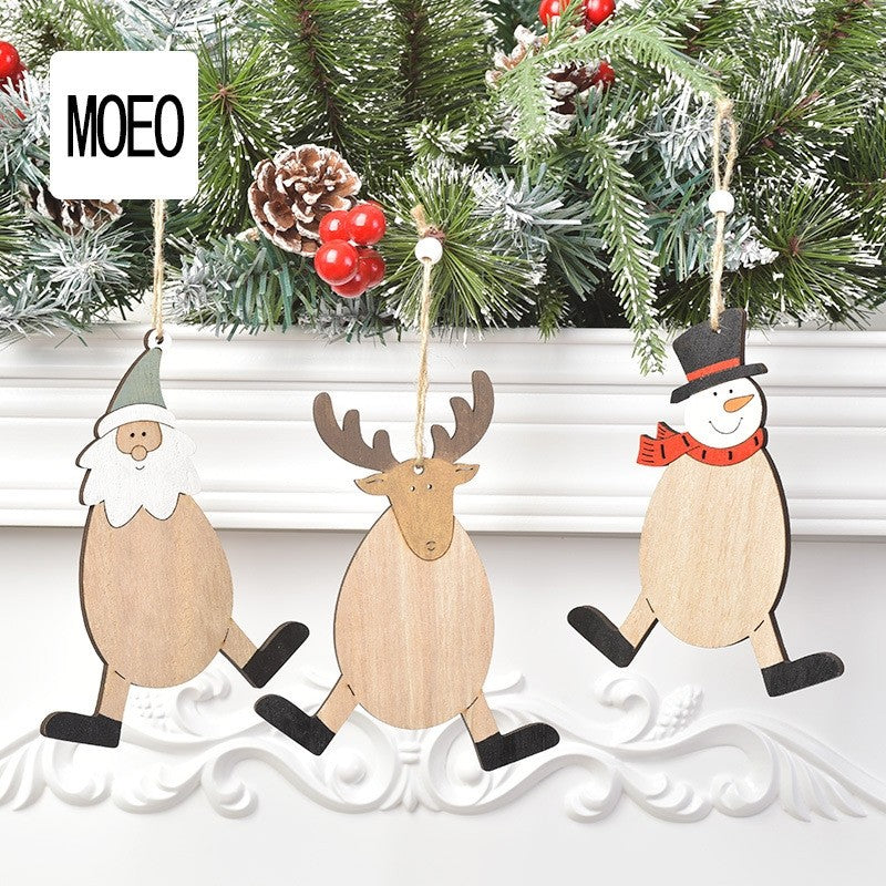 Christmas Wooden Candle Decorations