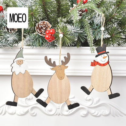 Christmas Wooden Candle Decorations