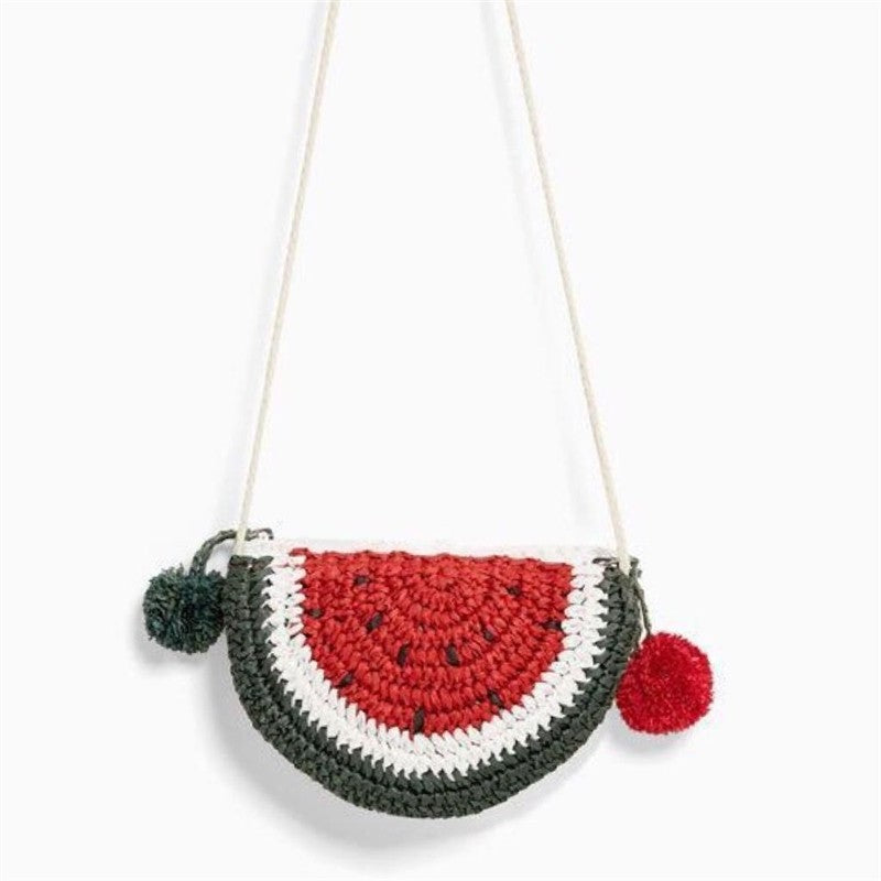 Cute Handmade Children Woven Bag