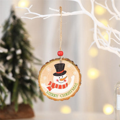Wooden Christmas Tree Ornament