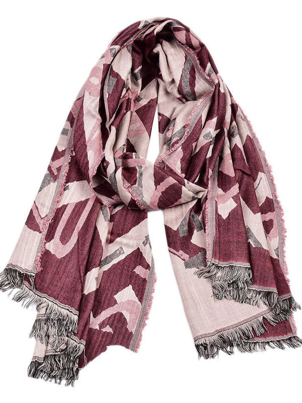 Men's Flannel Graphic Scarfs