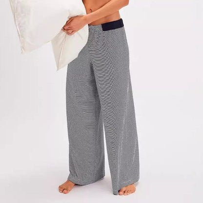 Loose Casual Drawstring Straight Pants