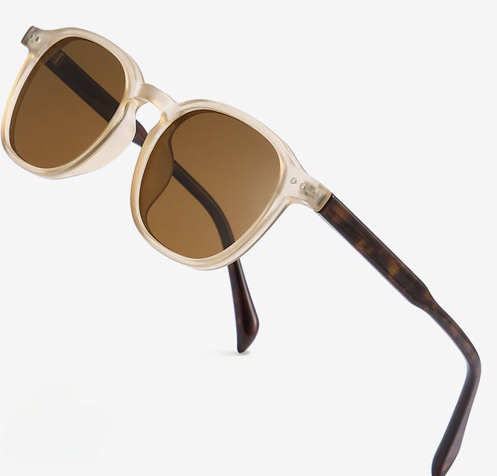 Round Simple Daily Polarized Sunglasses