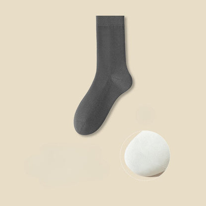 Solid Color Cotton Simple Socks