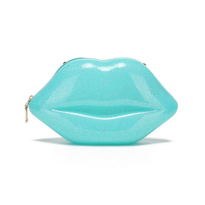 Mini Cute Jelly Sexy Lip Chain Crossbody Bag