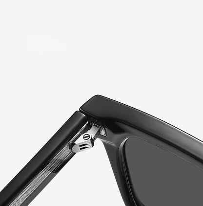 Square Large Frame Polarized Sunglasses