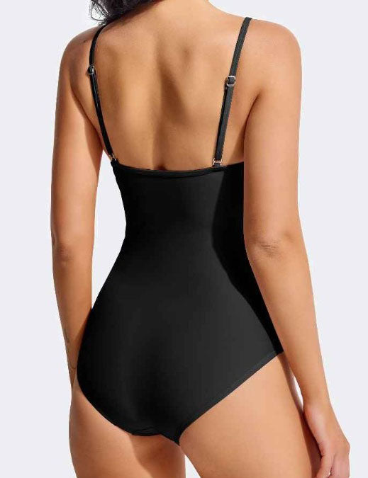 Spaghetti Sleeveless One Piece Swimwear