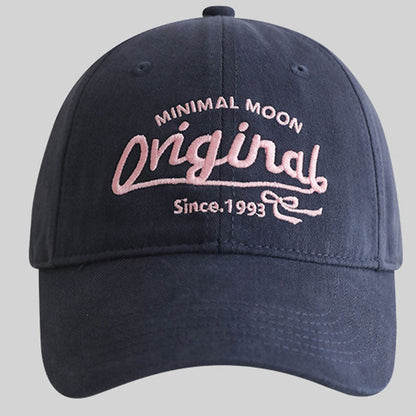 Cute Letter Embroidered Versatile Baseball Cap