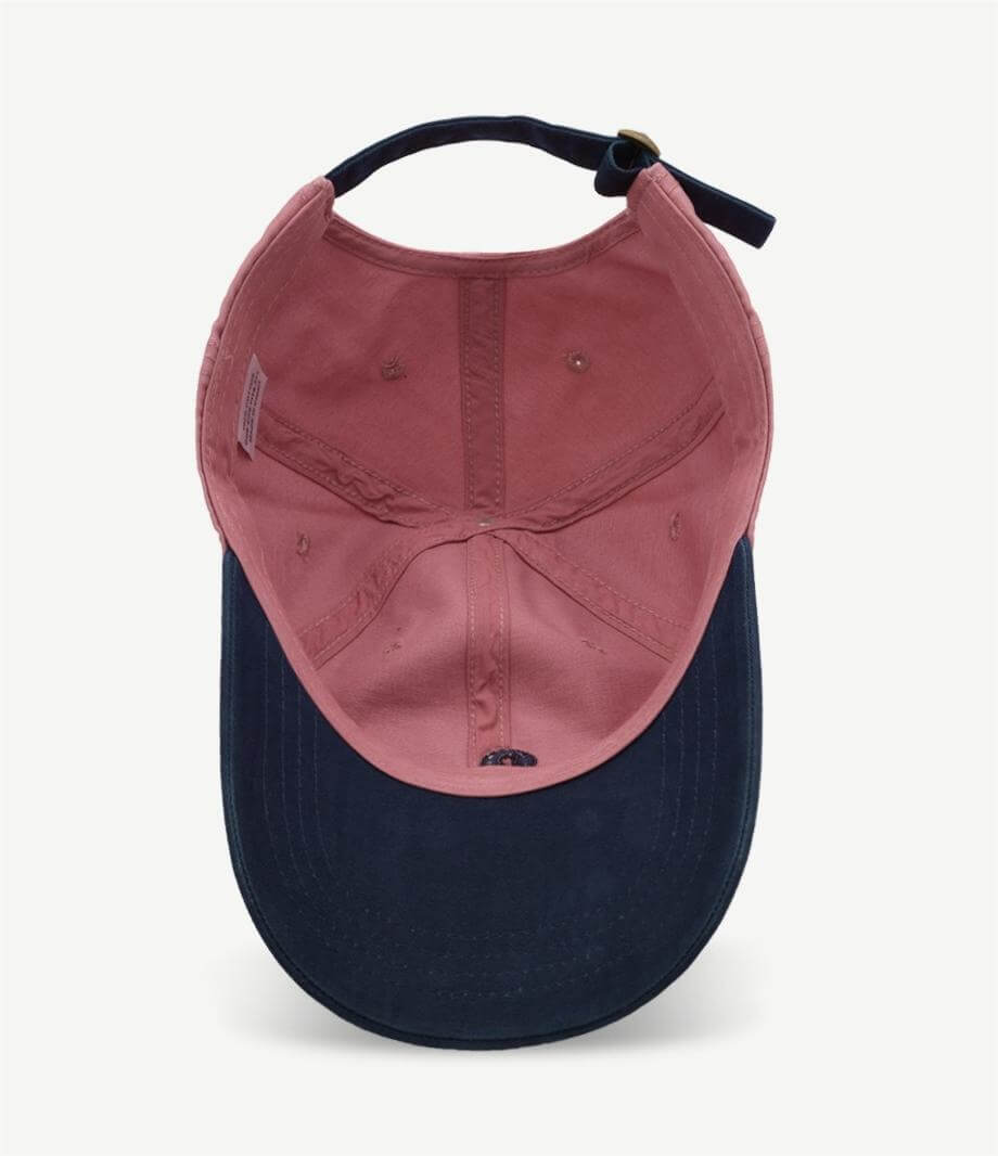 Contrast Color Embroidered Baseball Caps