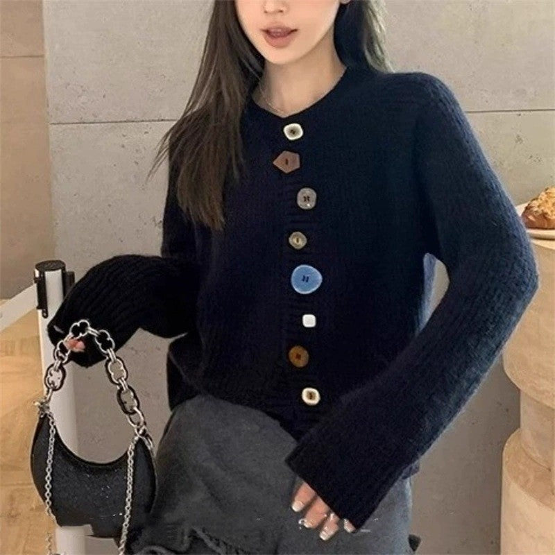 Loose Knit Sweater Coat