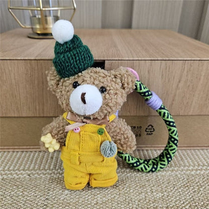 Cute Plush Bear Keychain
