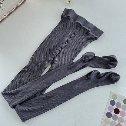 Simple Solid Color Thin Leggings