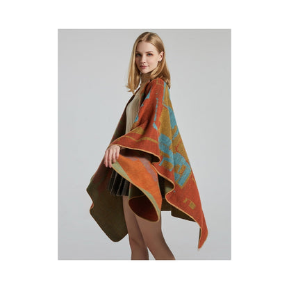 Imitation Cashmere Jacquard Shawl Scarf