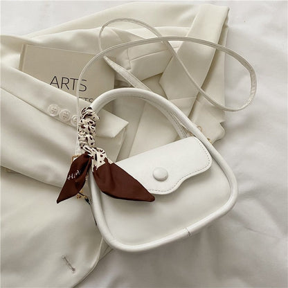 Solid Color Retro Mini Square Bag