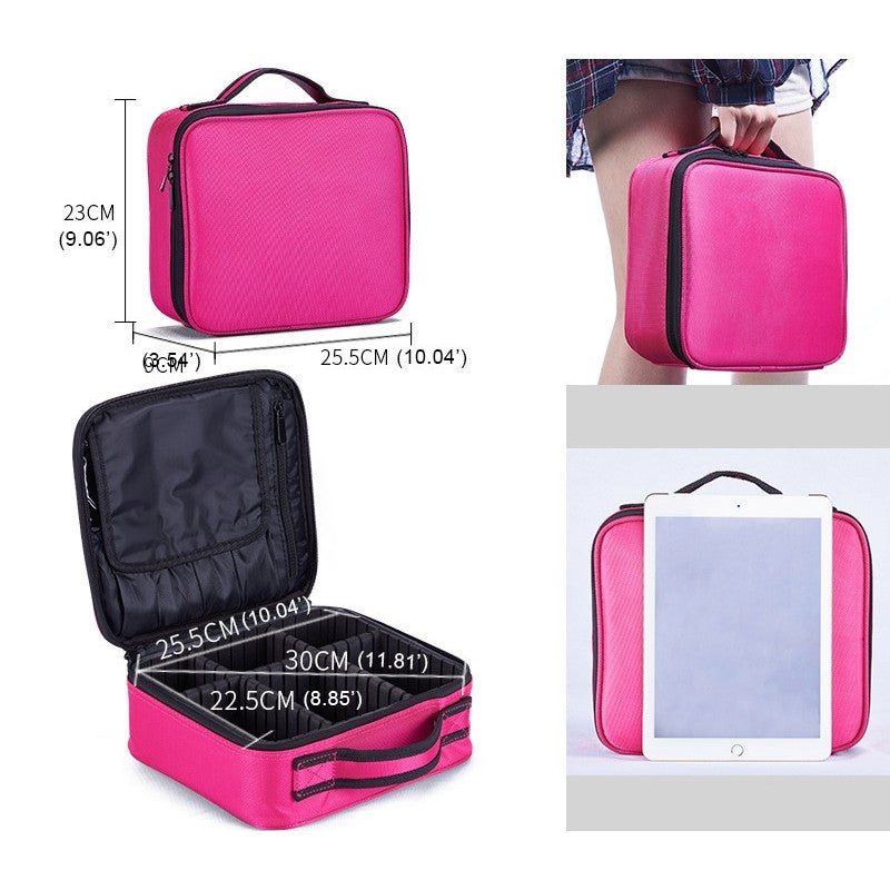 Handheld Makeup Case Bag Multifunctional Travel Portable Bag