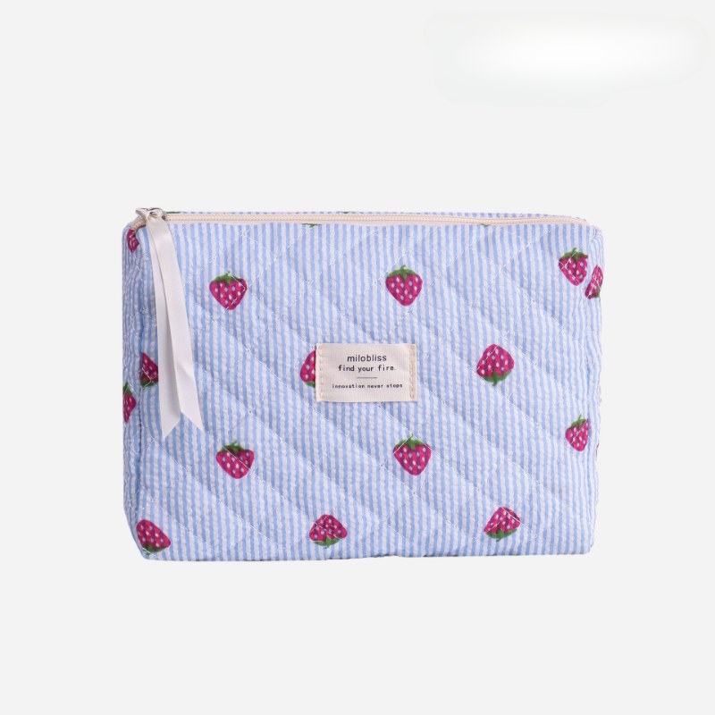 Candy Color Sweet Large Capacity Make Up Bag