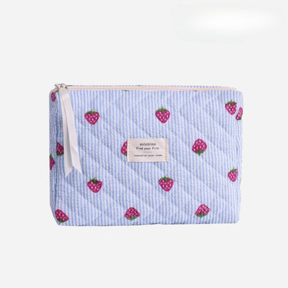 Candy Color Sweet Large Capacity Make Up Bag